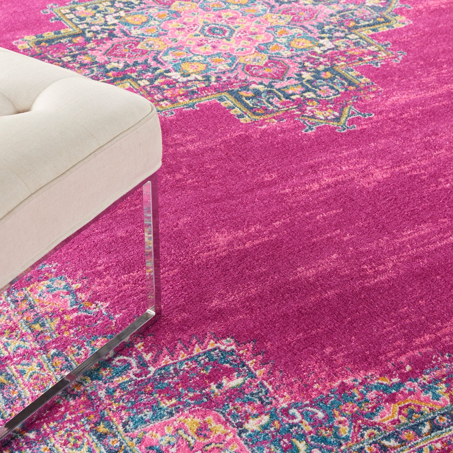 Nourison Home Passion  Fuchsia  Transitional
