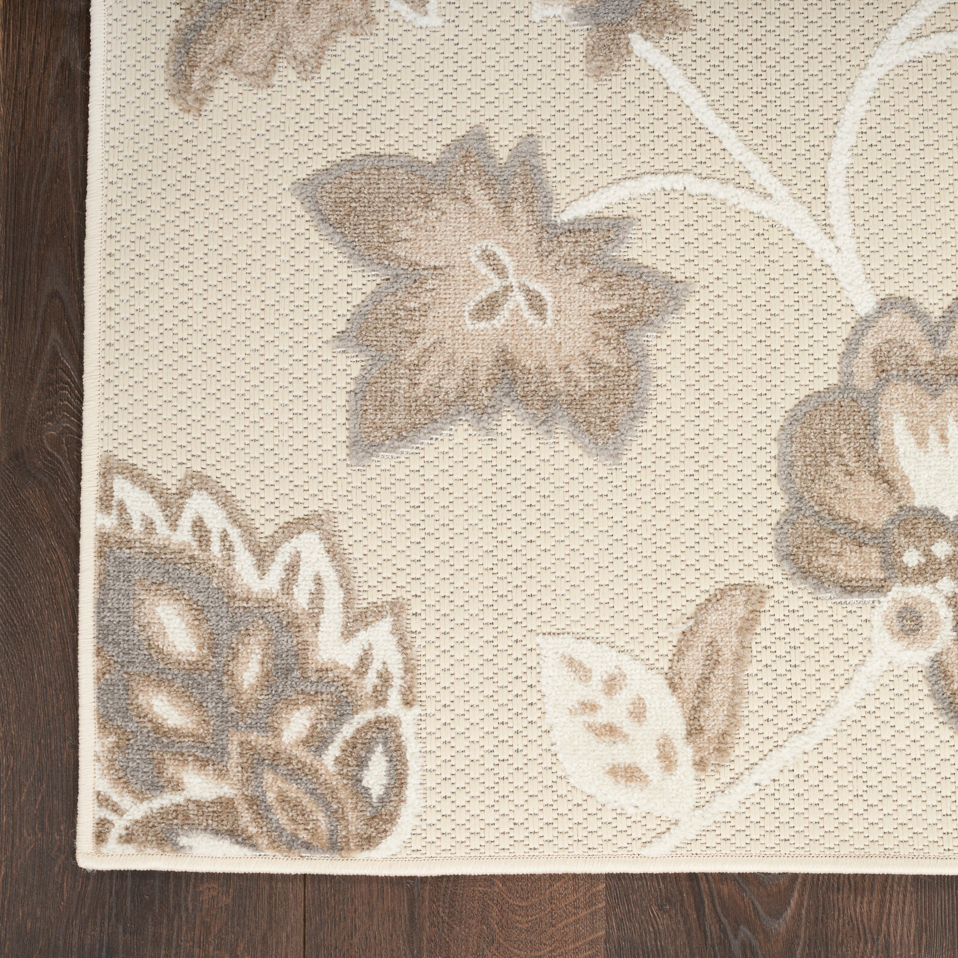 Nourison Home Aloha  Beige  Contemporary