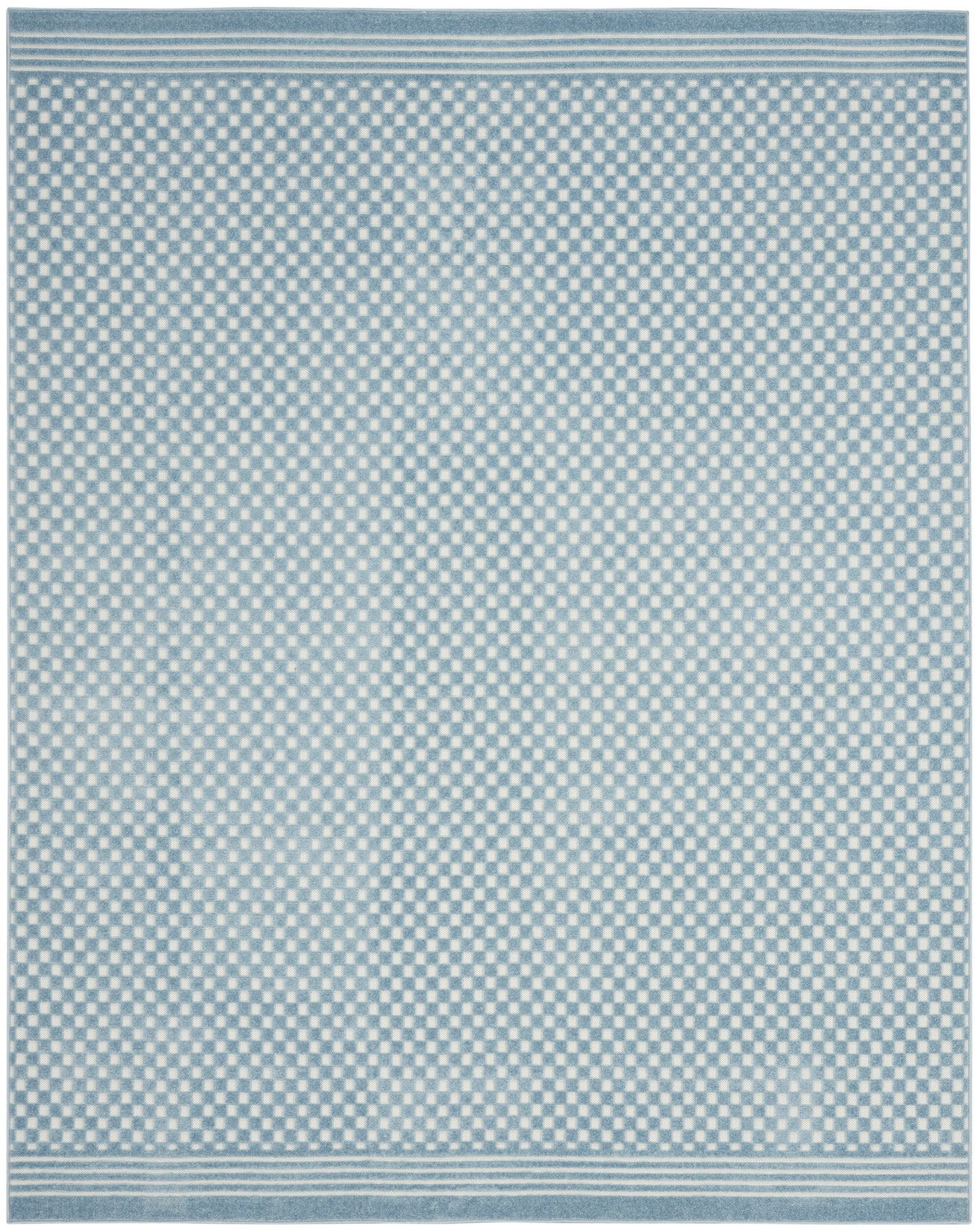 Nourison Home Care Free  Blue  Contemporary