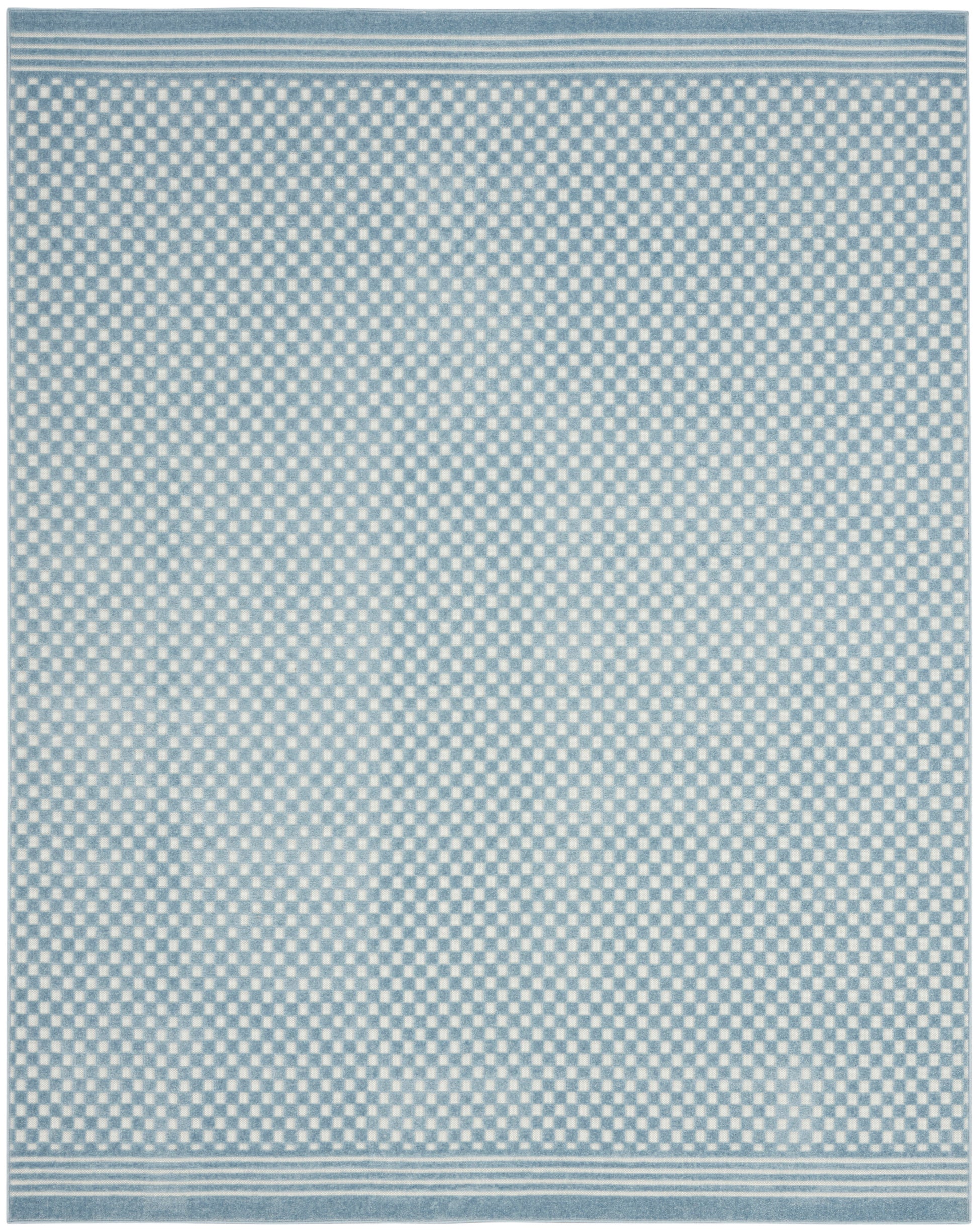 Nourison Home Care Free  Blue  Contemporary