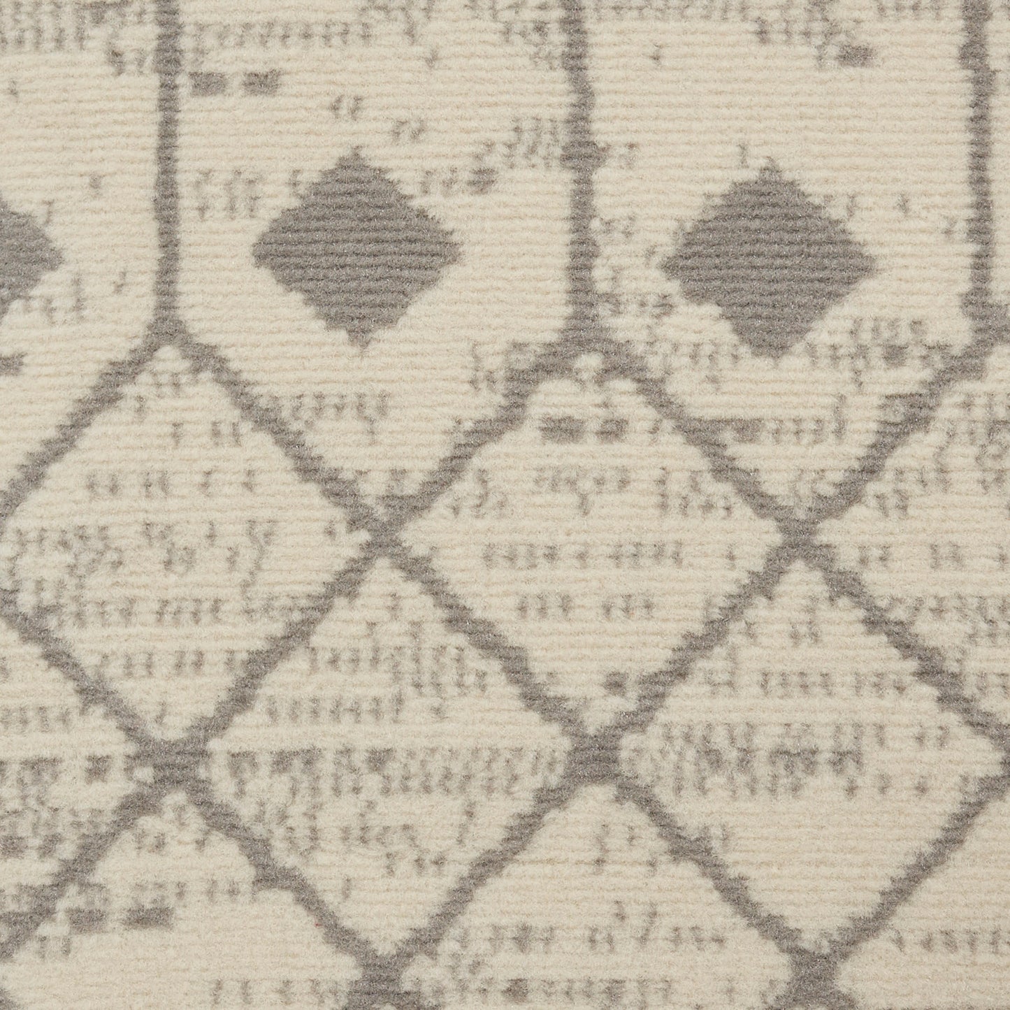 Nourison Home Grafix  Ivory Grey  Transitional