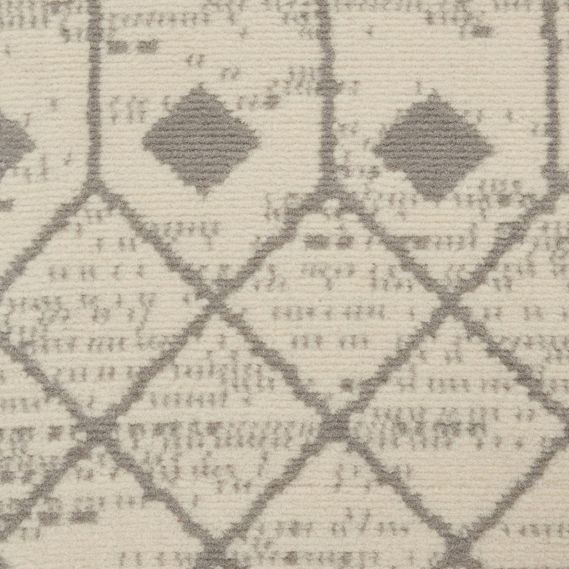 Nourison Home Grafix  Ivory Grey  Transitional