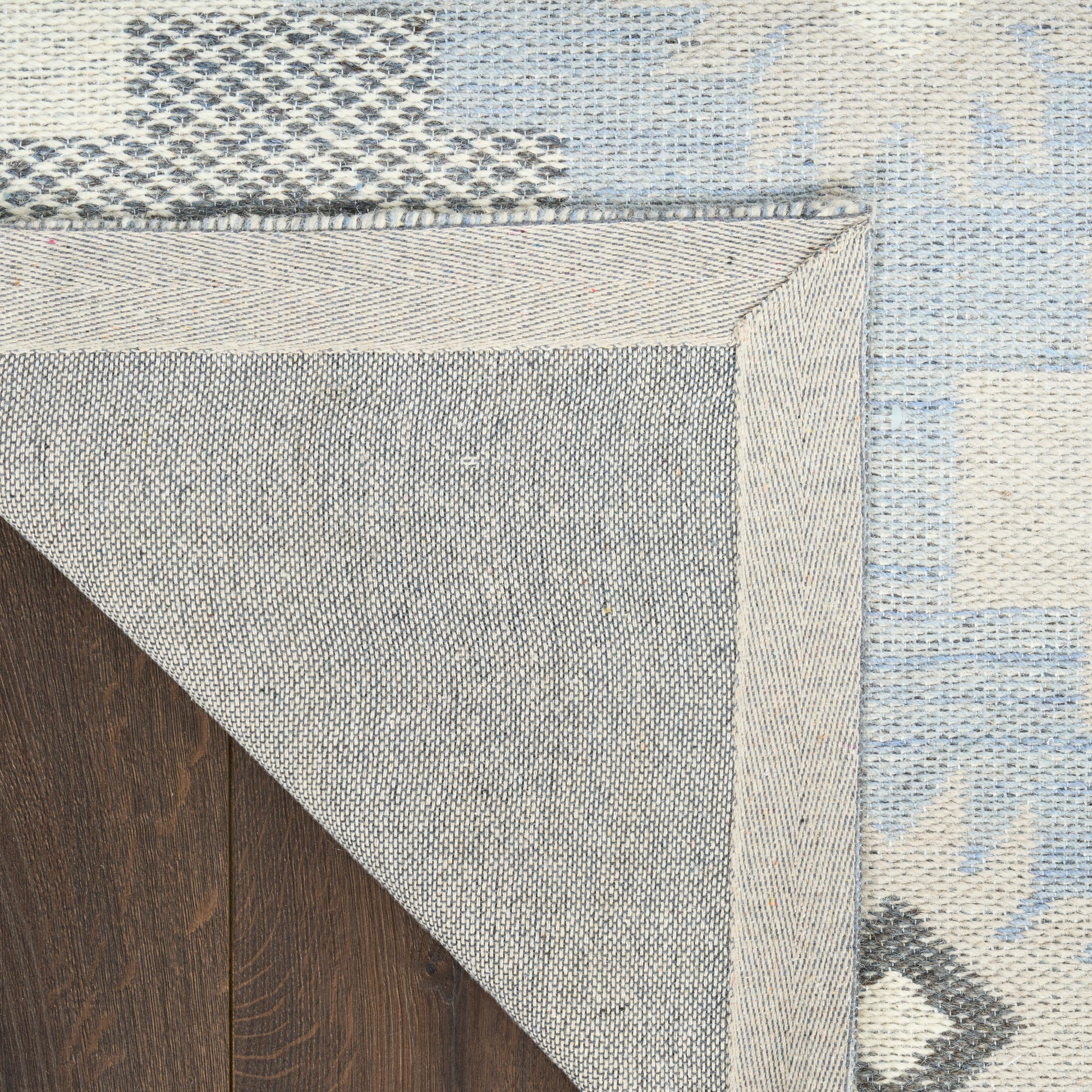 Nourison Home Copenhagen  Ivory Blue  Contemporary