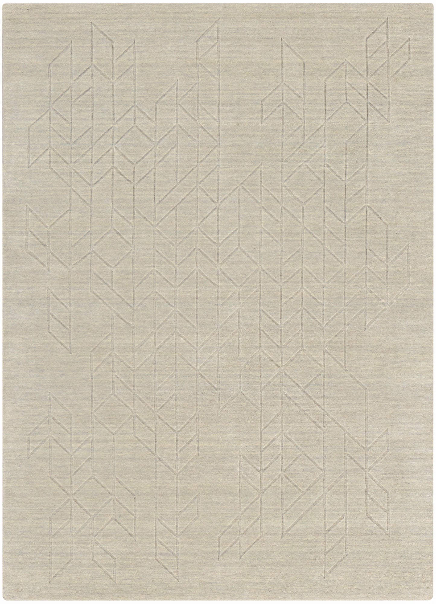 Nourison Home Alessia ALE01 Sage Contemporary Hand Knotted Rug