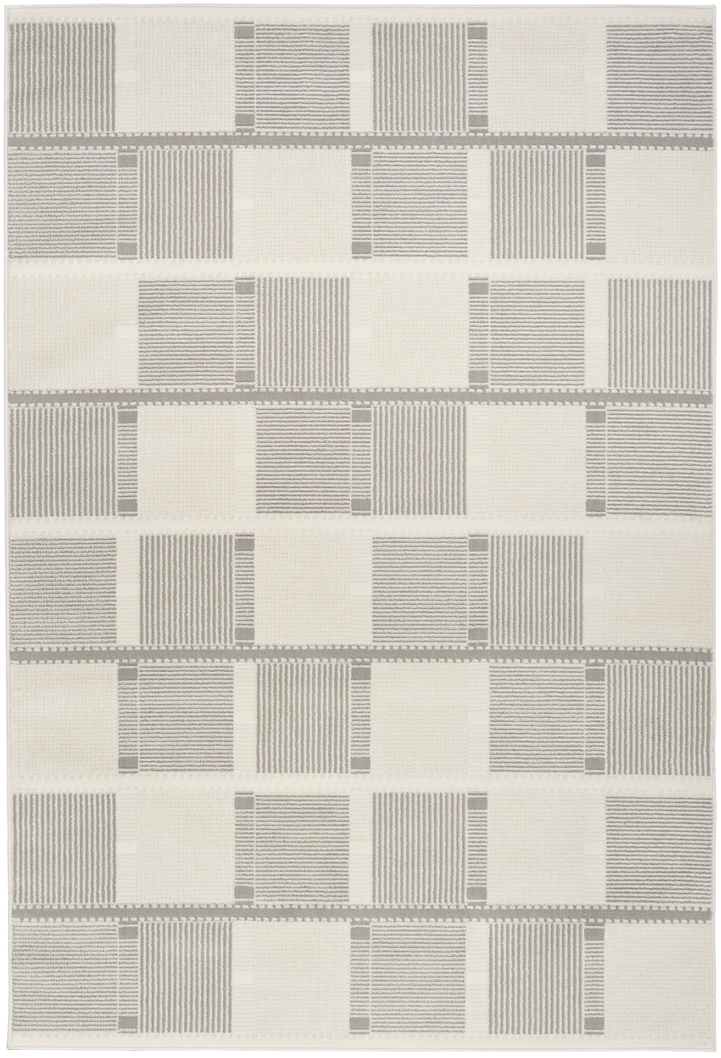 Nourison Home Nordic  Ivory Grey  Contemporary