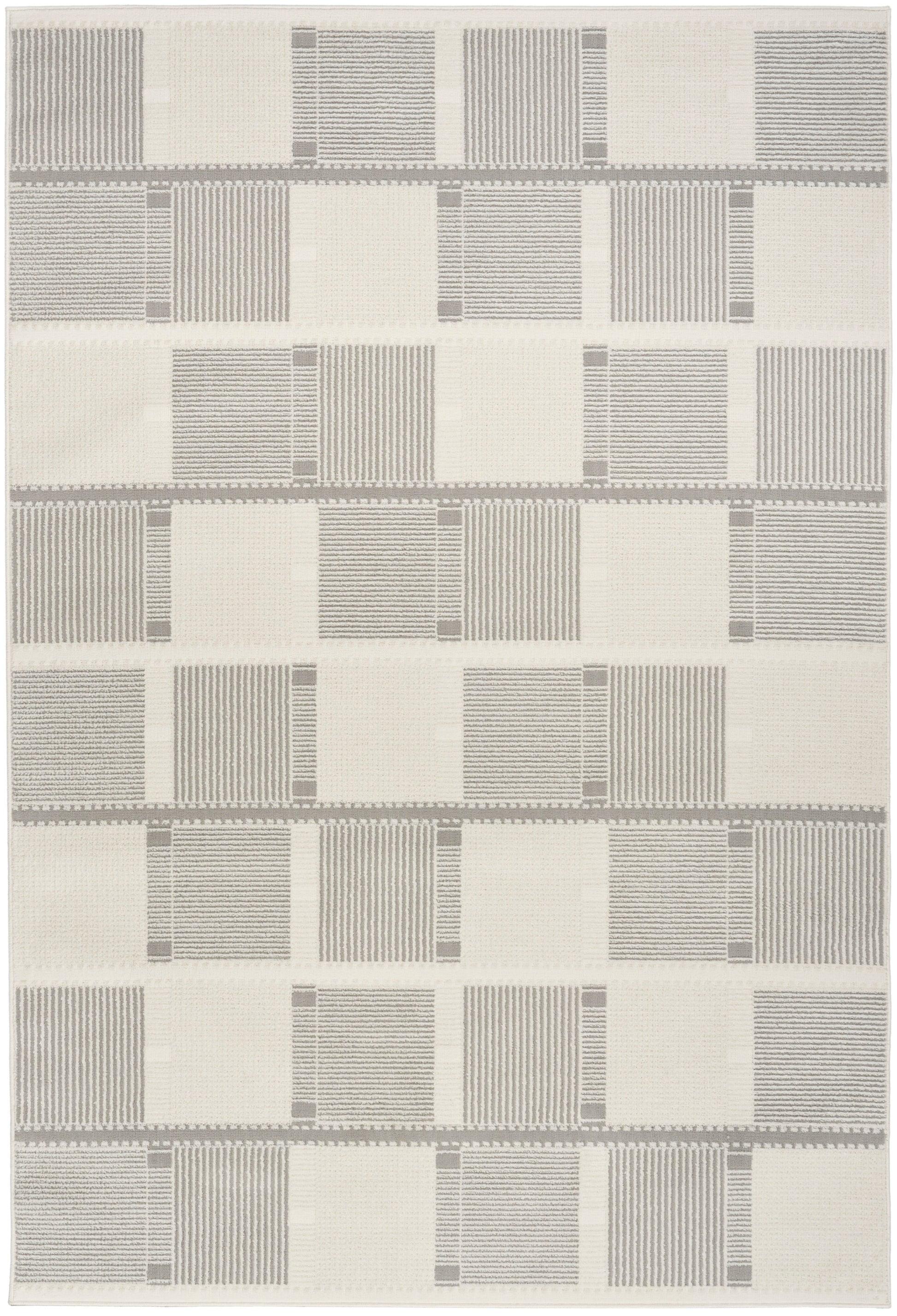 Nourison Home Nordic  Ivory Grey  Contemporary