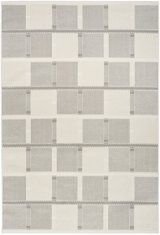 Nourison Home Nordic  Ivory Grey  Contemporary