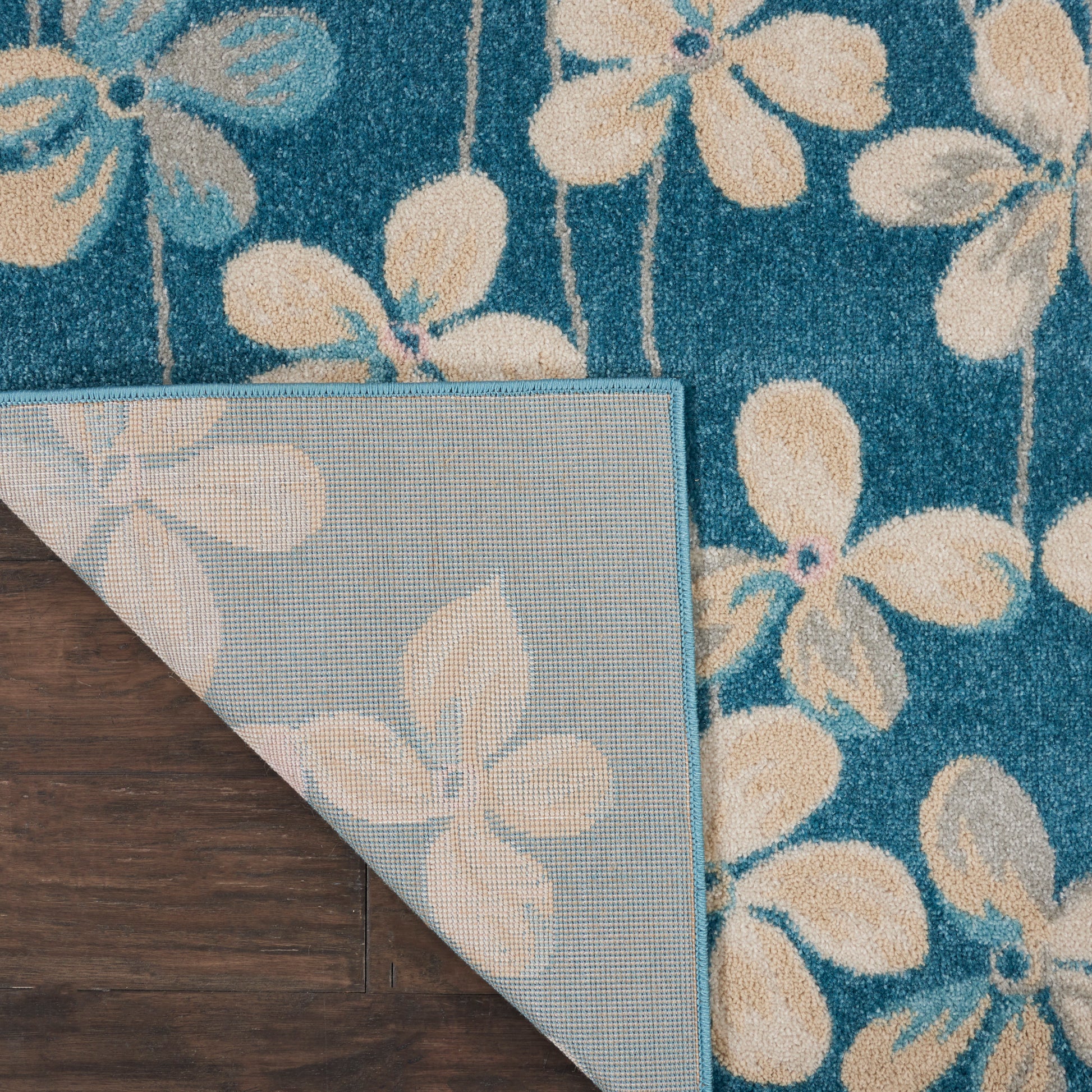 Nourison Home Tranquil  Turquoise  Contemporary