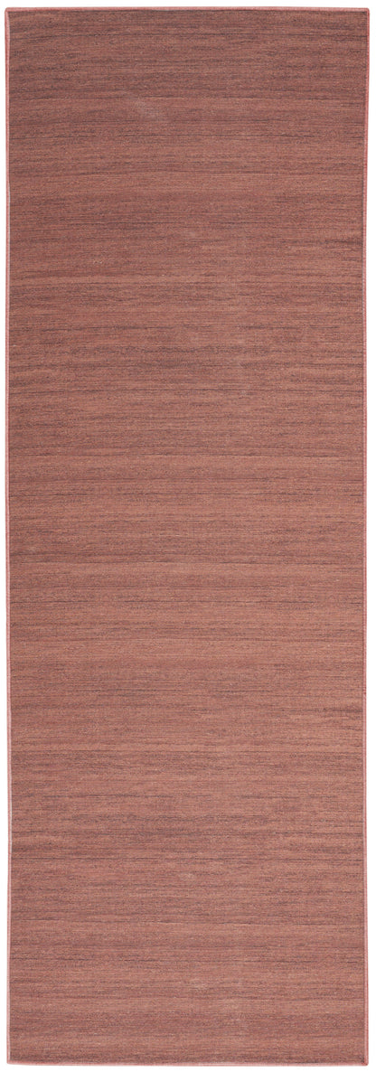 Nourison Home Washable Essentials WAE01 Mocha Contemporary Loom-woven Rug