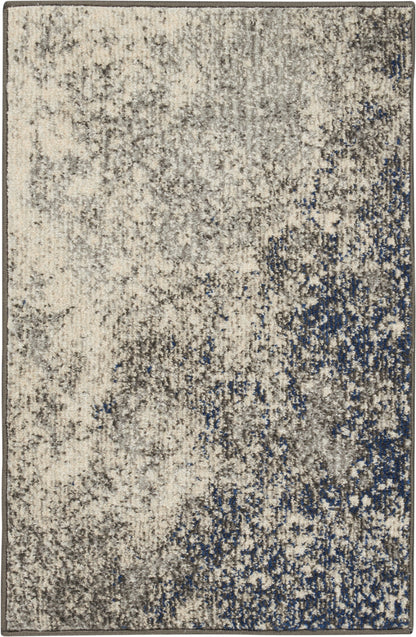 Nourison Home Passion PSN10 Charcoal Ivory Contemporary Power-loomed Rugs