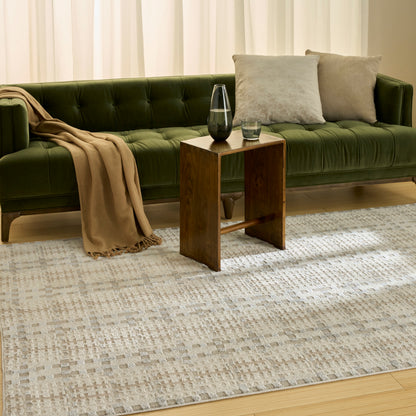 Nourison Home Nordic  Ivory Multicolor  Contemporary