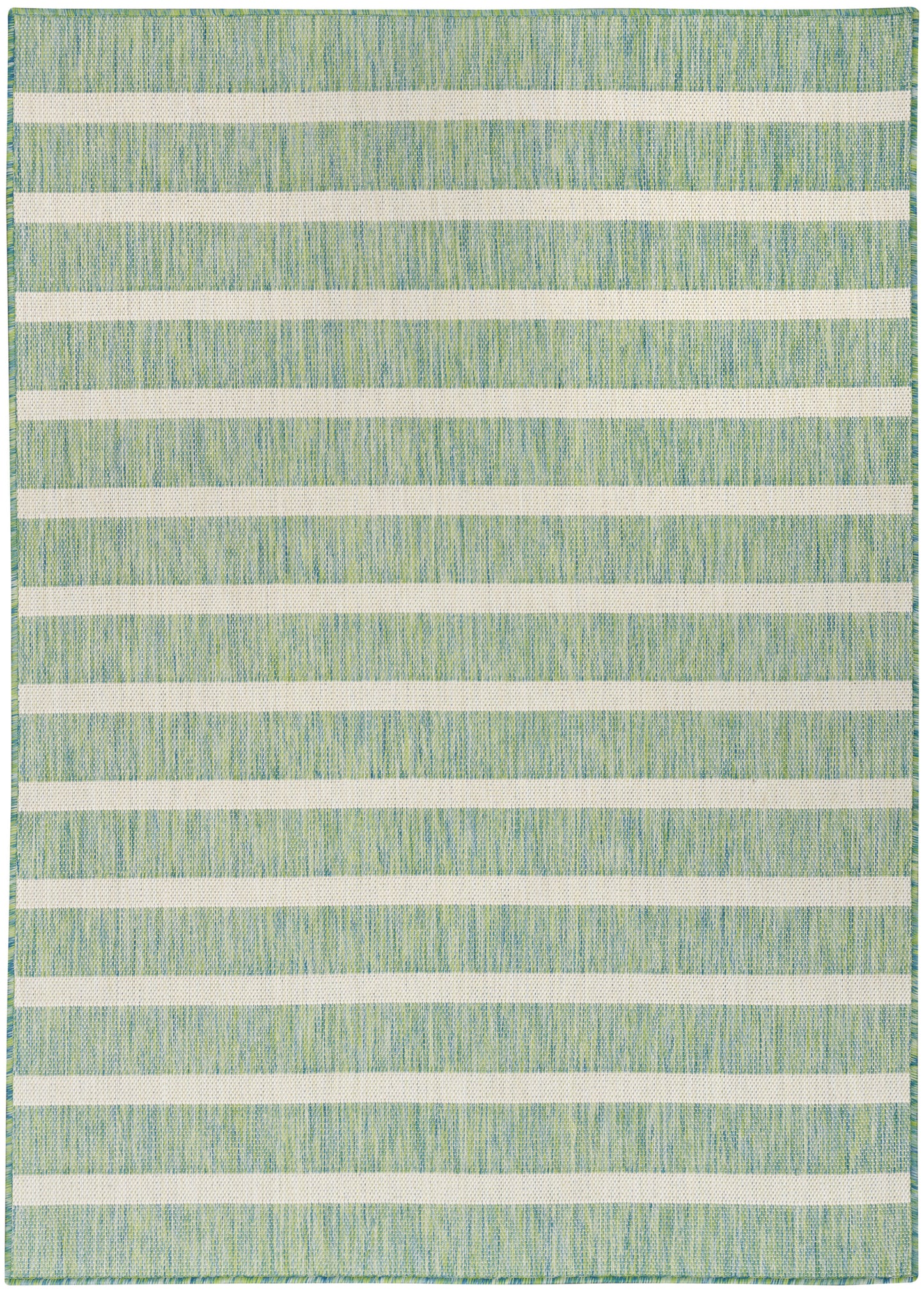 Nourison Home Positano POS03 Blue Green Ivory Contemporary Power-loomed Rug