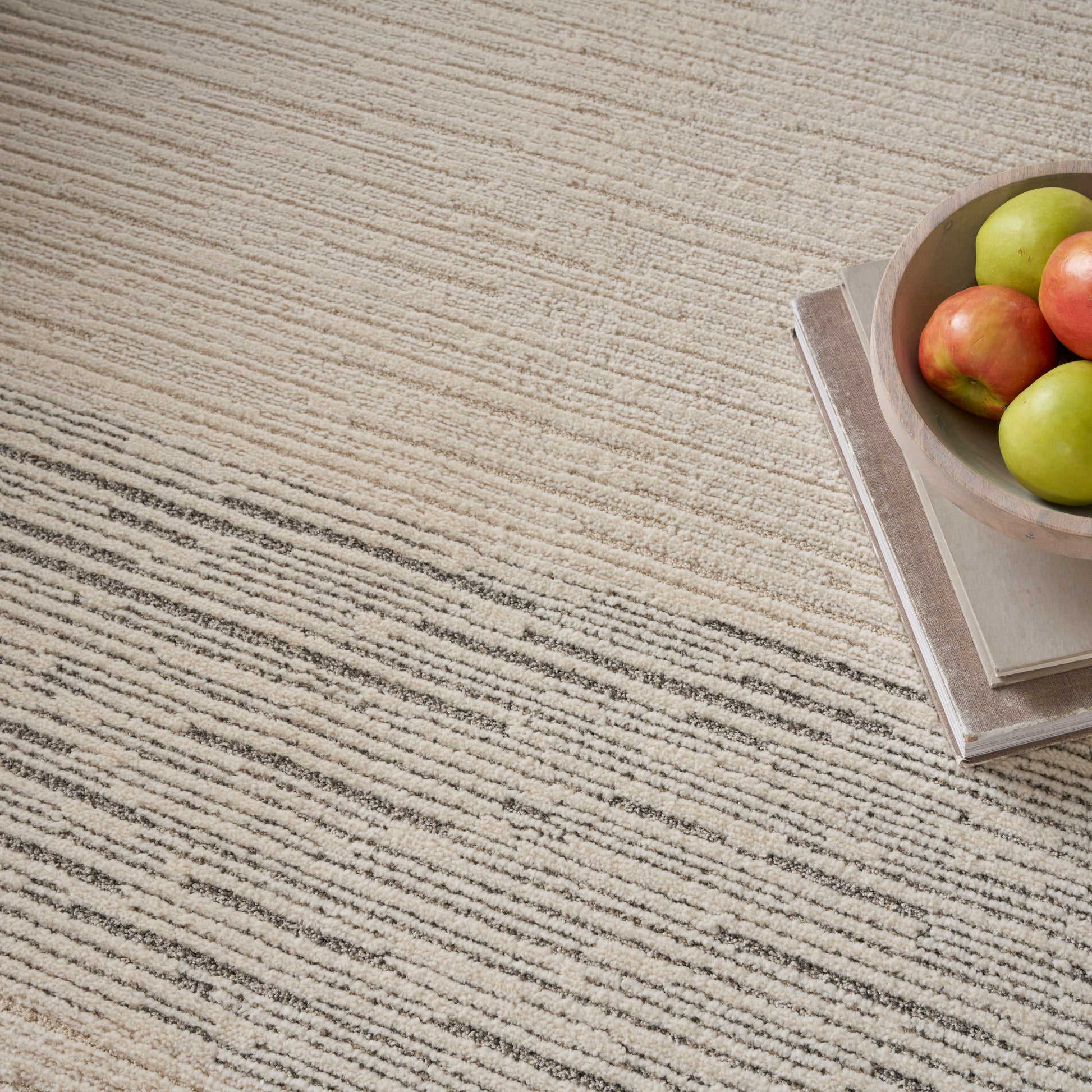 Nourison Home Andes  Ivory Grey  Contemporary