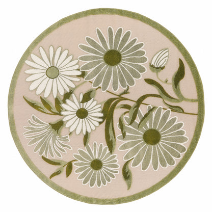 Nourison Home Aloha ALH33 Ivory Green Contemporary Power-loomed Rugs