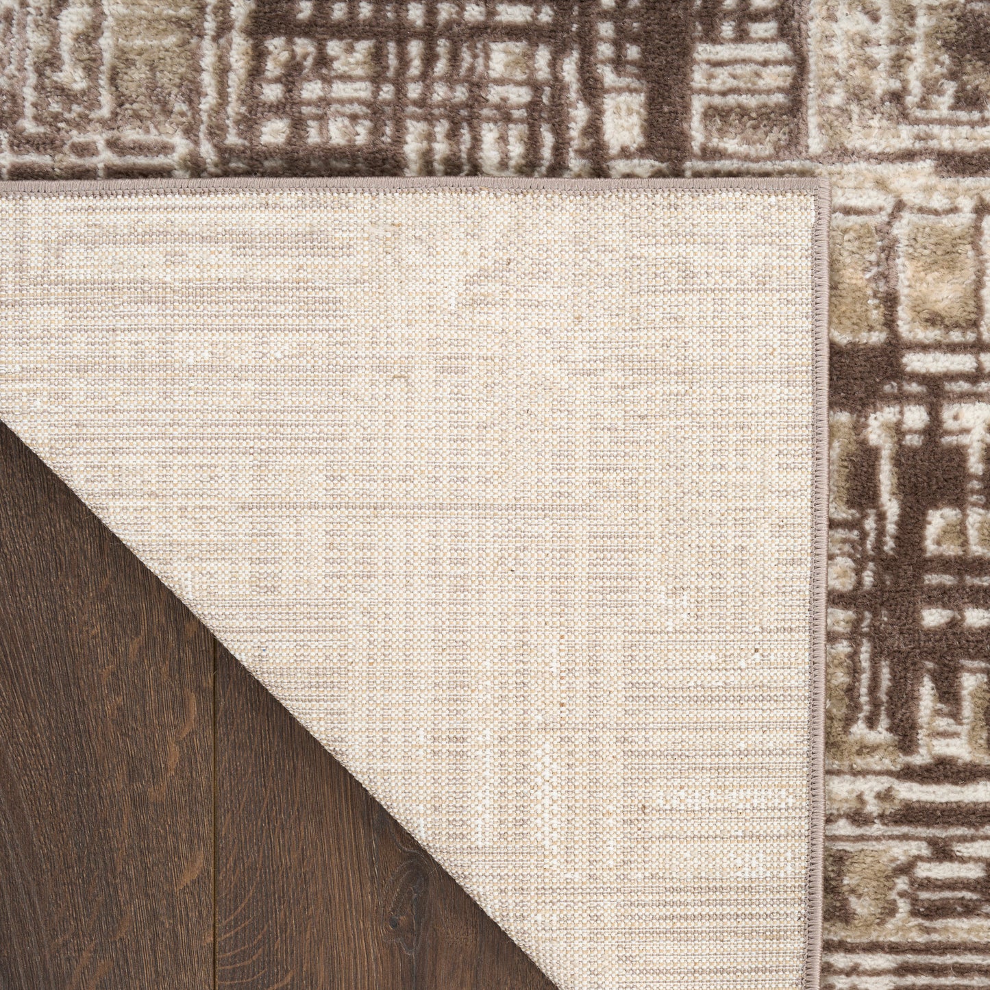Nourison Home Dekor  Brown  Contemporary