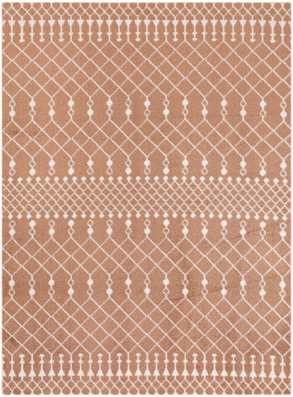 Nourison Home Astra Machine Washable ASW10 Copper Transitional Power-loomed Rug