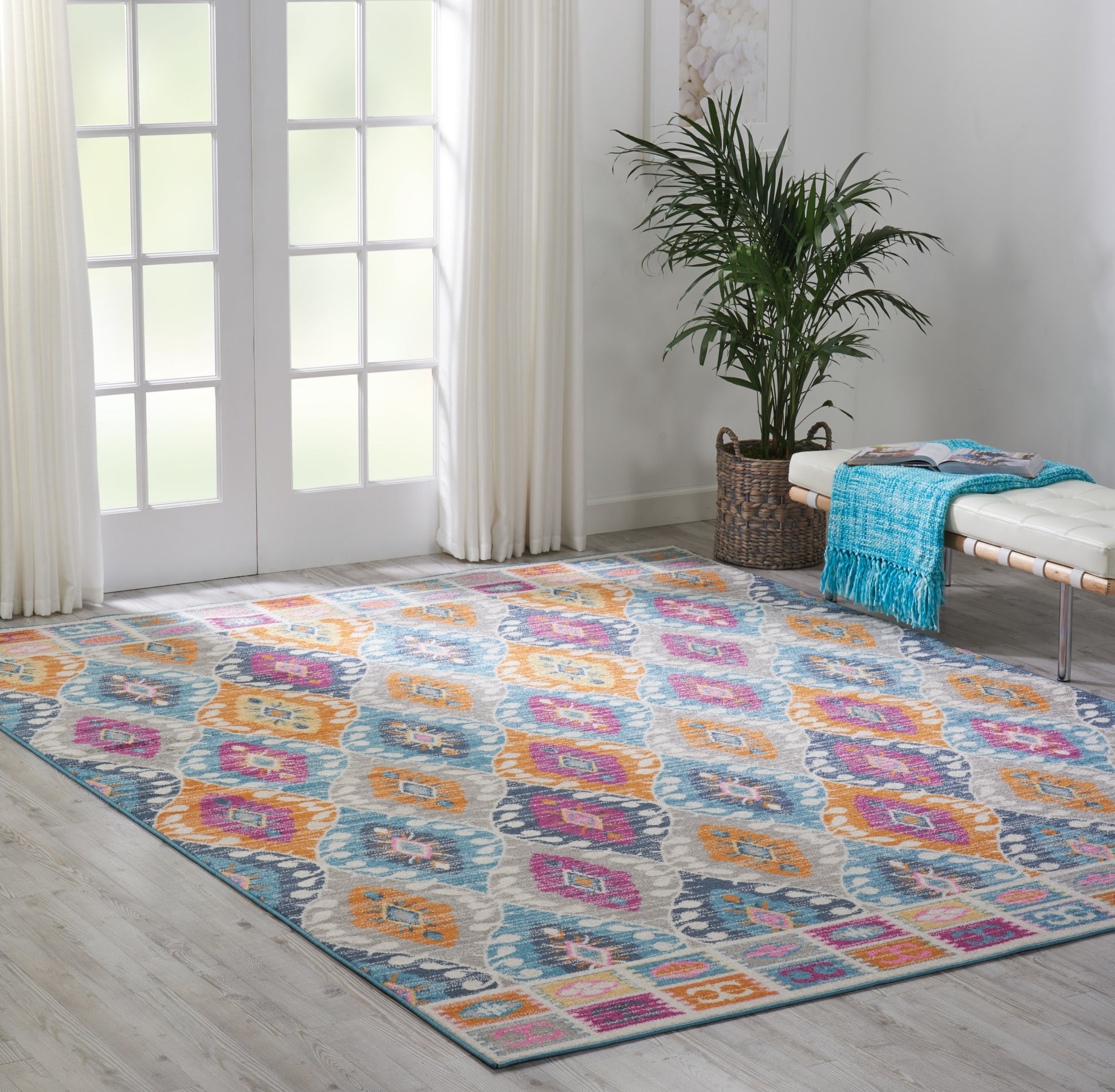 Nourison Home Passion  Multicolor  Transitional