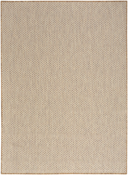 Nourison Home Courtyard COU01 Jute Ivory Contemporary Power-loomed Rug