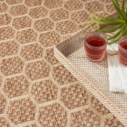 Nourison Home Twist Reversible  Natural  Contemporary