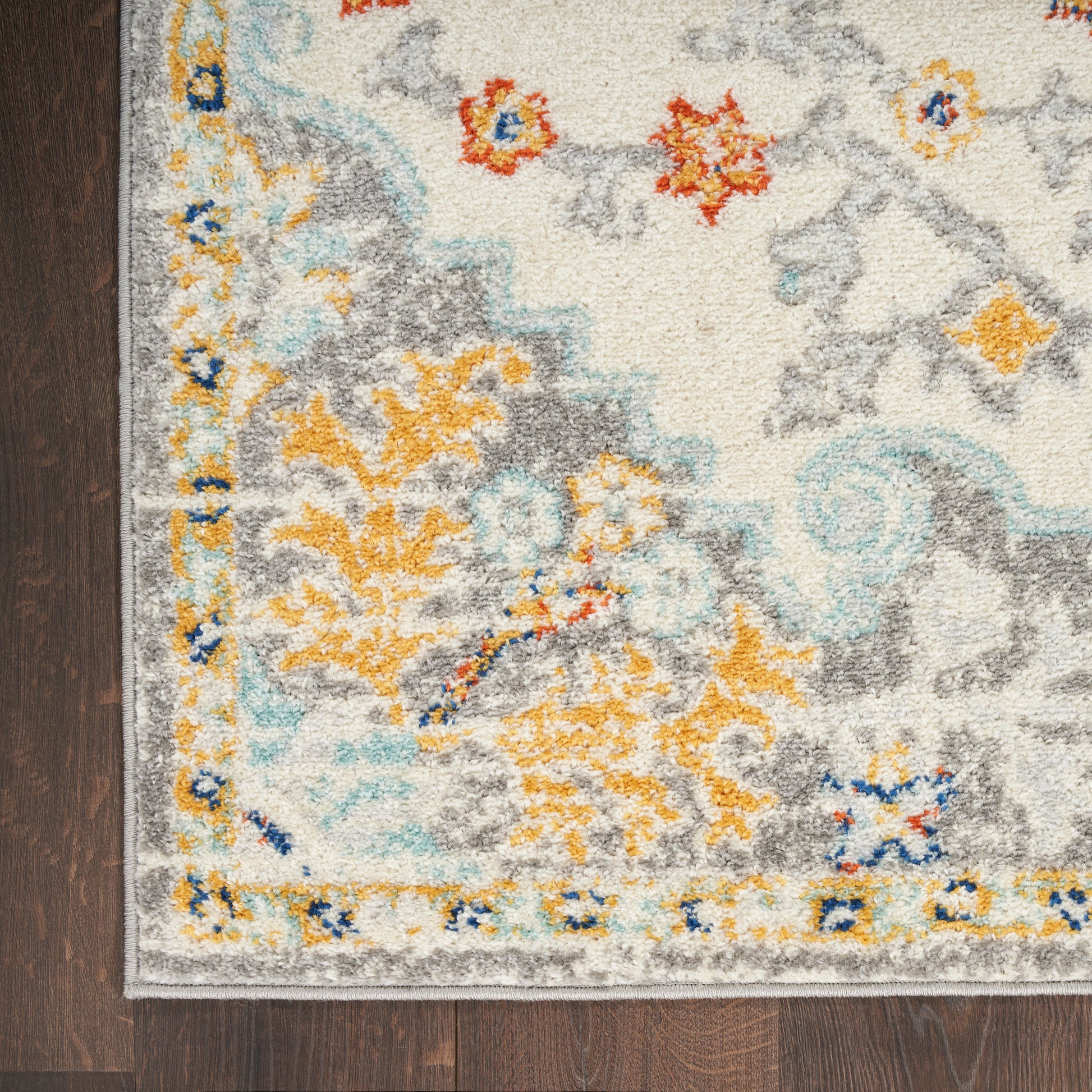 Nourison Home Passion  Ivory Multicolor  Traditional