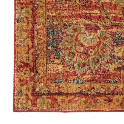 Nourison Home Jewel  Red  Traditional