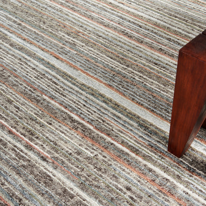 Nourison Home Plateau  Grey Green  Contemporary