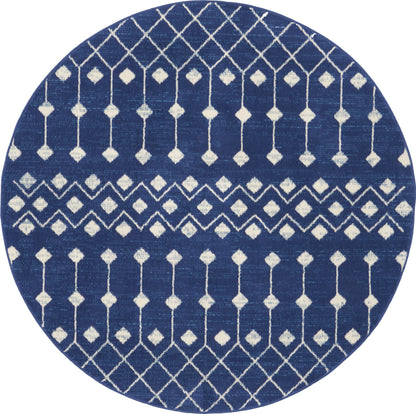 Nourison Home Grafix GRF37 Navy Transitional Power-loomed Rug
