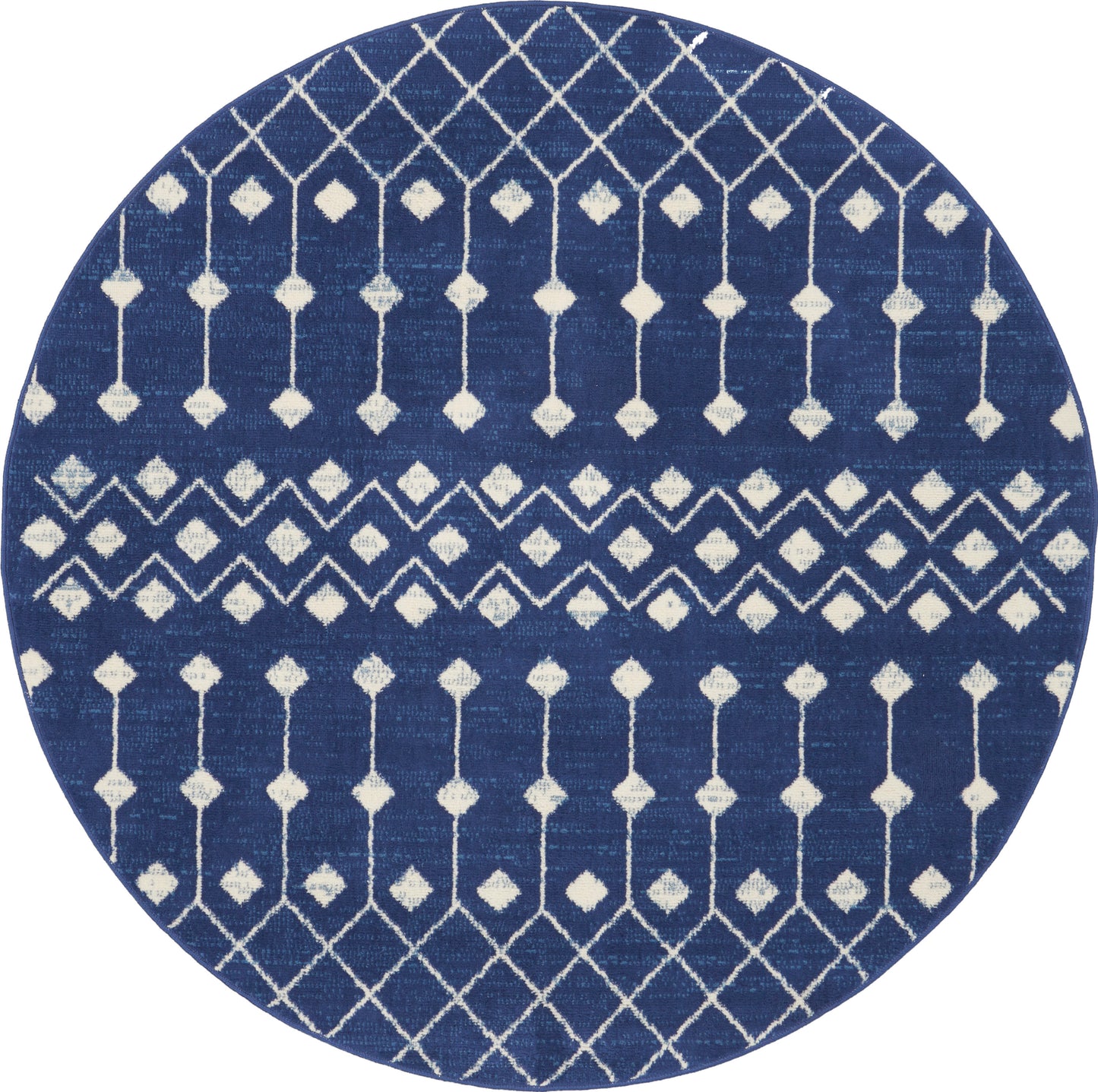 Nourison Home Grafix GRF37 Navy Transitional Power-loomed Rug
