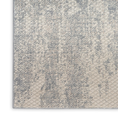 Nourison Home Exhale  Light Grey  Contemporary