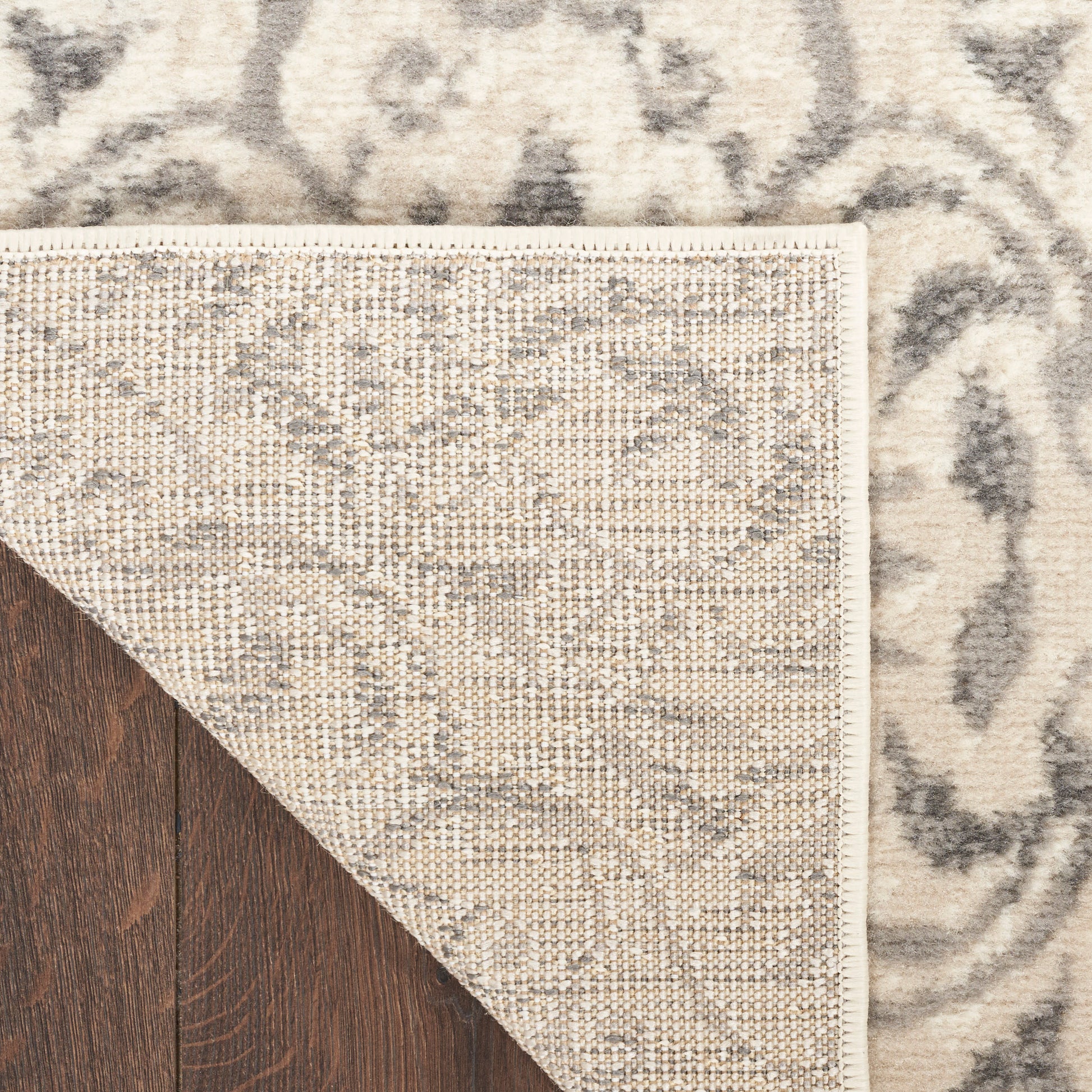 Nourison Home Jubilant  Ivory Grey  Contemporary