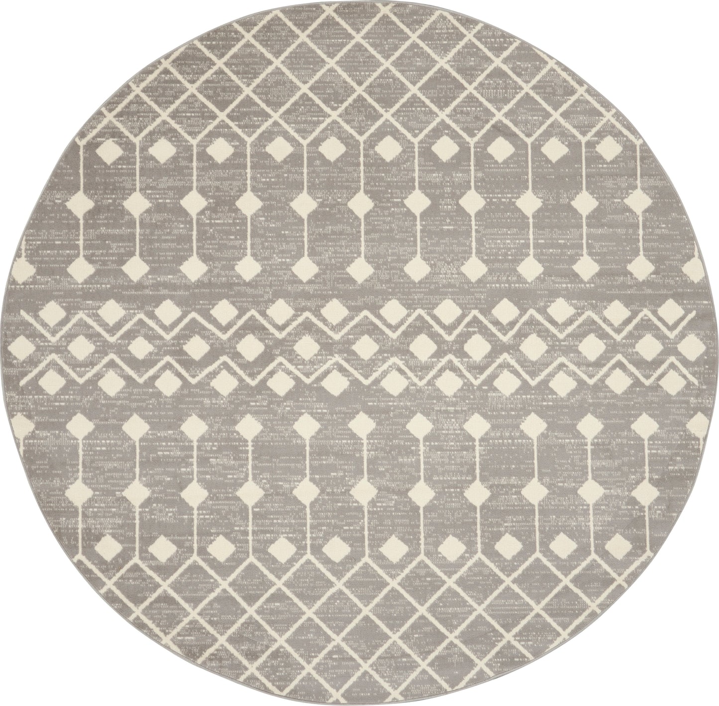 Nourison Home Grafix GRF37 Grey Transitional Power-loomed Rug