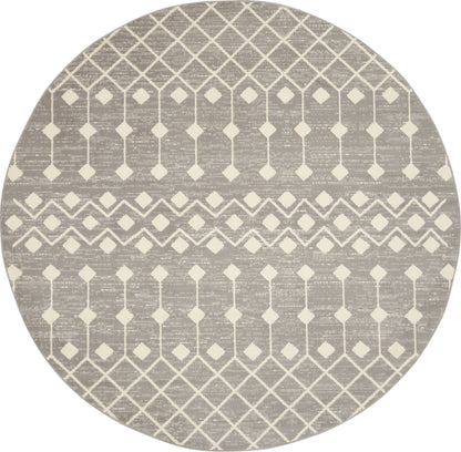 Nourison Home Grafix GRF37 Grey Transitional Power-loomed Rug