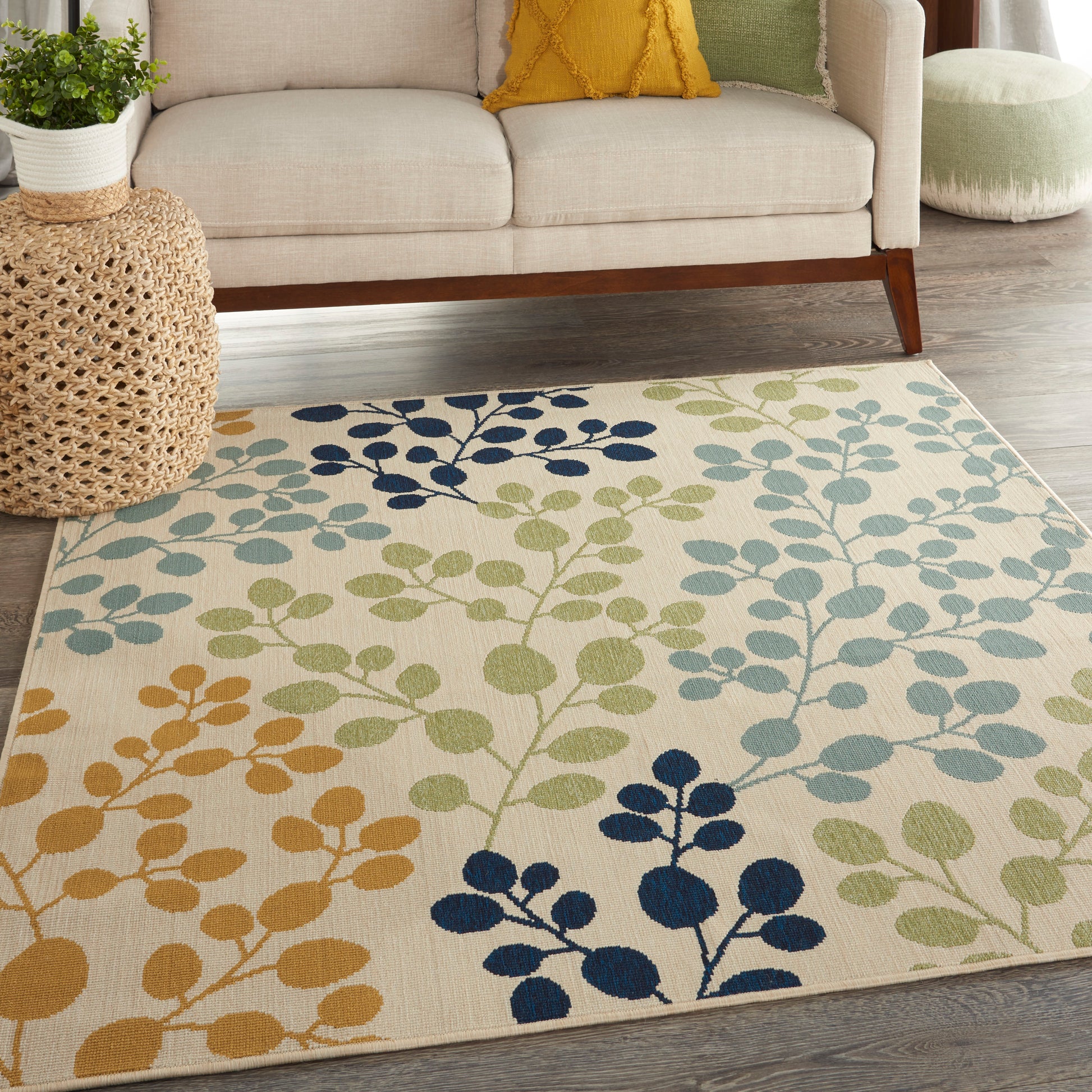 Nourison Home Caribbean  Ivory  Contemporary