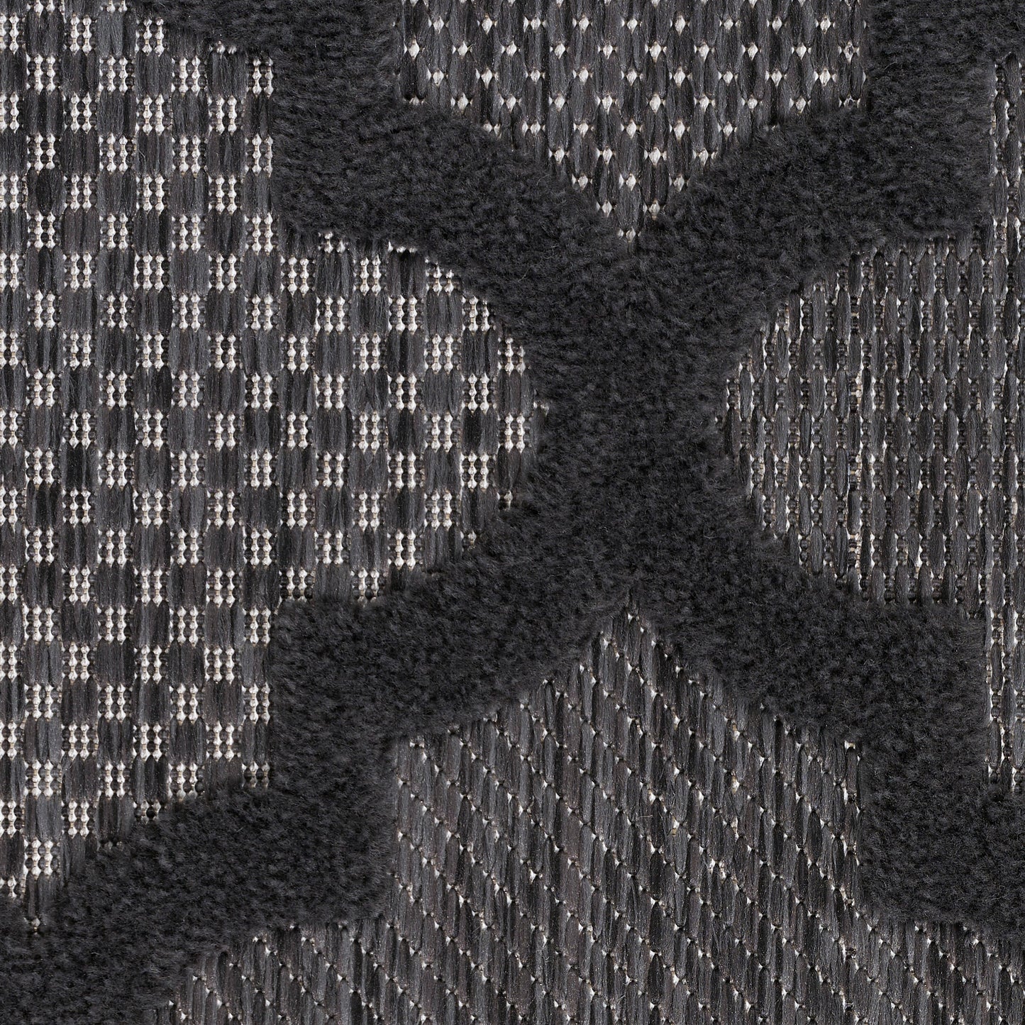 Nourison Home Easy Care  Charcoal Black  Contemporary