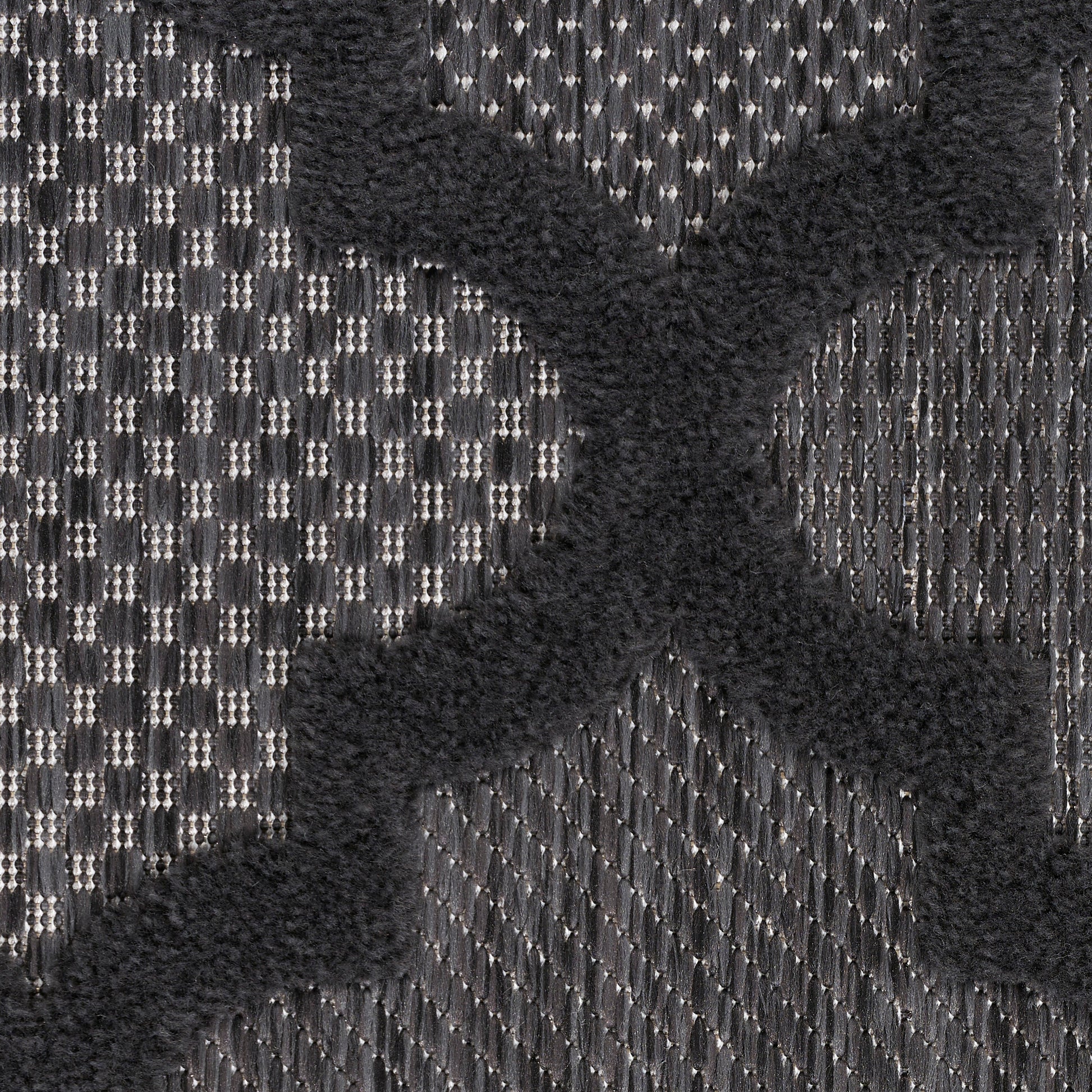 Nourison Home Easy Care  Charcoal Black  Contemporary