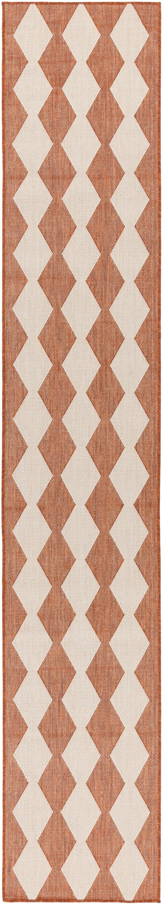 Nourison Home Positano POS04 Terracotta Contemporary Power-loomed Rug
