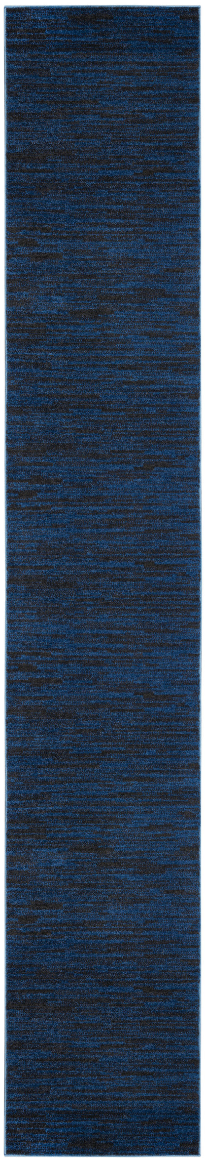 Nourison Home Nourison Essentials NRE01 Midnight Blue Contemporary Power-loomed Rug