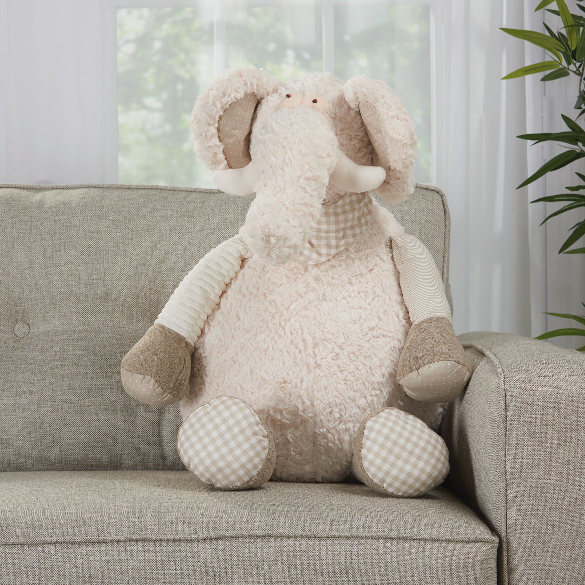 Mina Victory Plush Toy  Ivory  