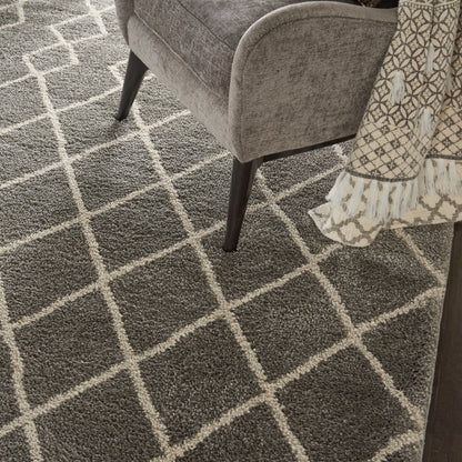 Nourison Home Martil  Silver  Contemporary