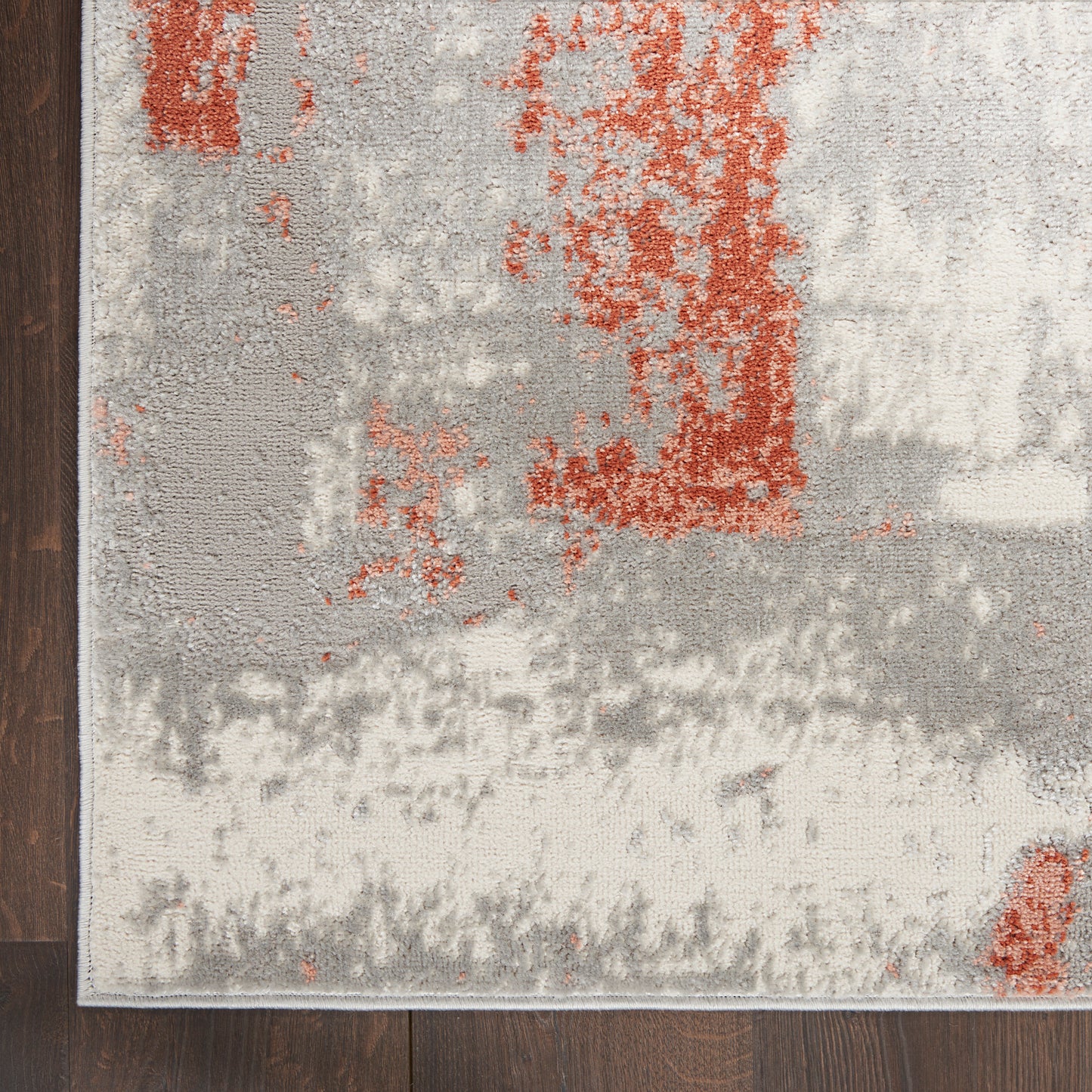 Nourison Home Elation  Grey Brick  Contemporary