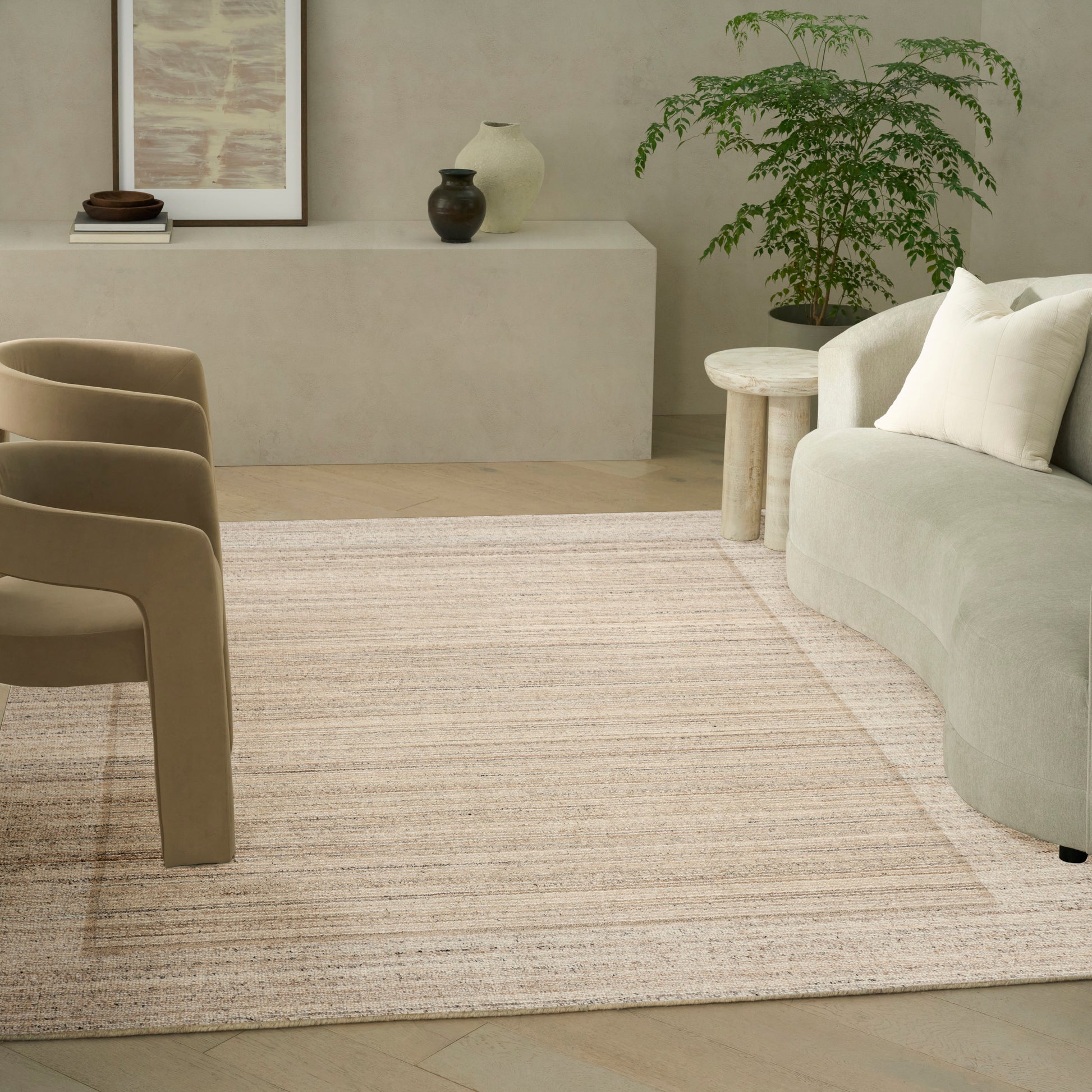 Calvin Klein CK082 Ridge  Beige Ivory  Contemporary