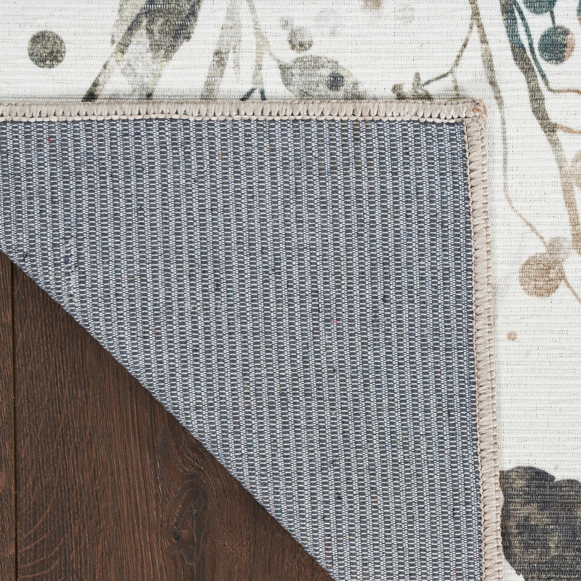 Nourison Home Nourison Washables  Ivory Multicolor  Traditional