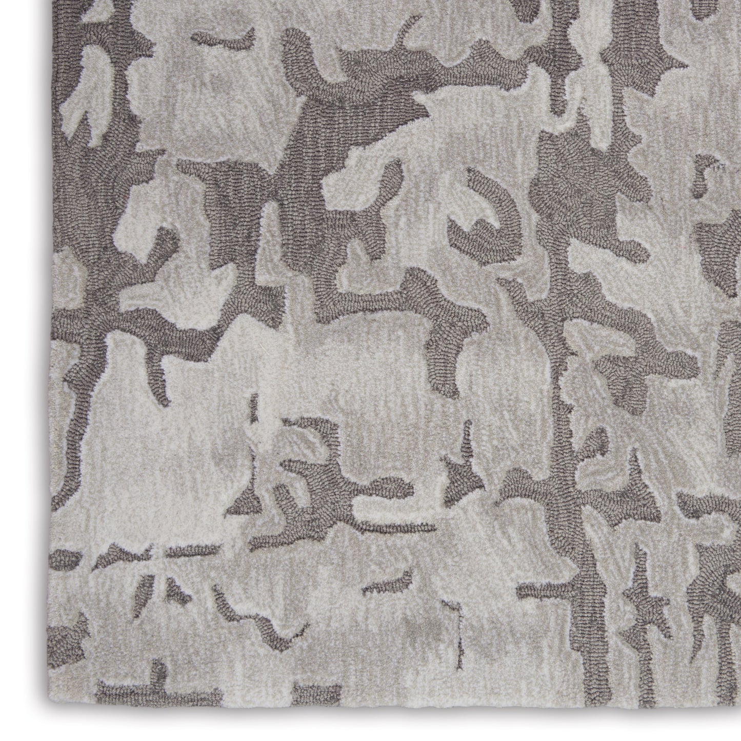 Nourison Home Symmetry  Ivory Taupe  Contemporary