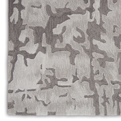 Nourison Home Symmetry  Ivory Taupe  Contemporary