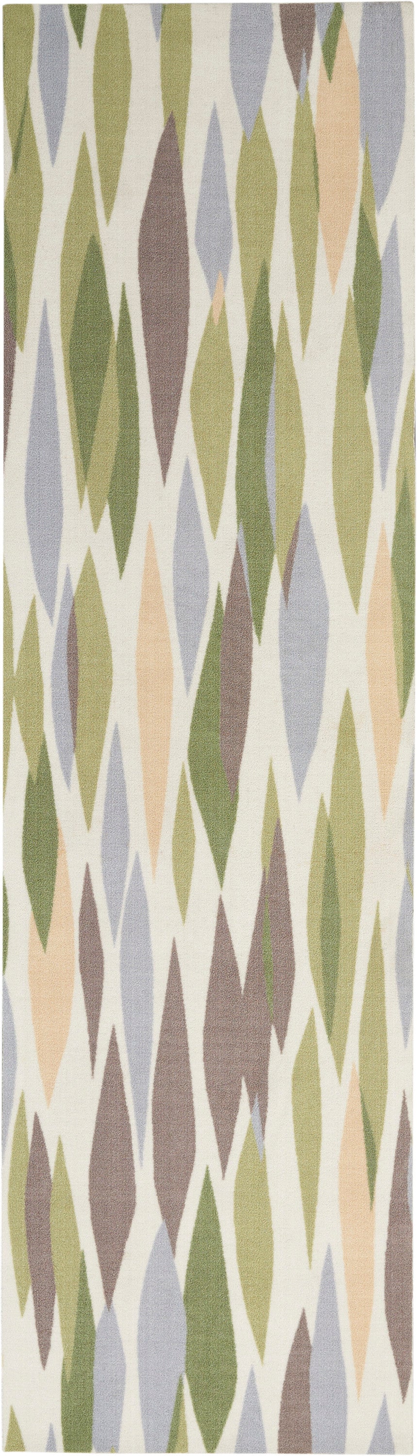 Waverly Sun N Shade SND01 Violet Contemporary Power-Loomed Rug
