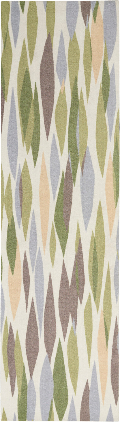 Waverly Sun N Shade SND01 Violet Contemporary Power-Loomed Rug