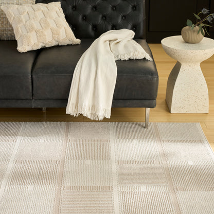 Nourison Home Nordic  Ivory Taupe  Contemporary