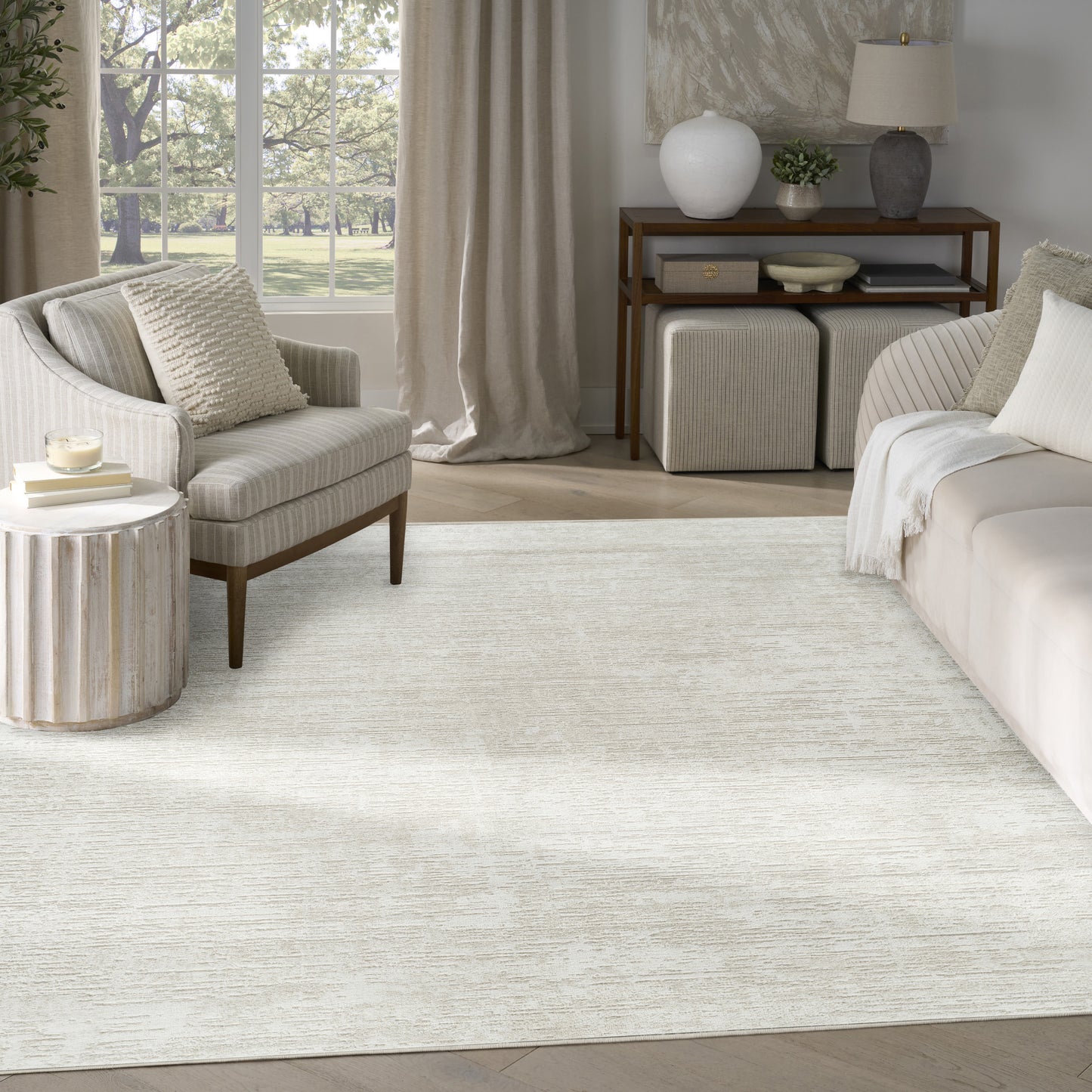 Nourison Home Dekor  Beige  Contemporary