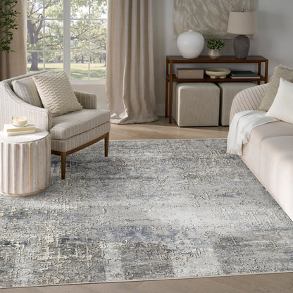 Nourison Home Quarry  Dark Grey  Contemporary