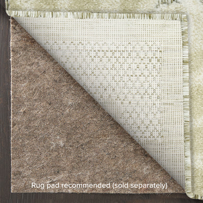 Nourison Home Aloha  Ivory Sage  Contemporary